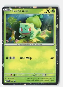 Bulbasaur - (Cosmos Holo) Promo Holo SV: Scarlet & Violet Promo Cards 046 NM - Image 1