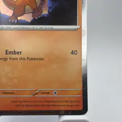 Charmander - 047 (Cosmos Holo) 047 Sv: Scarlet & Violet Promo Cards Holo - Image 4