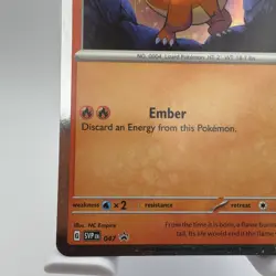Charmander - 047 (Cosmos Holo) 047 Sv: Scarlet & Violet Promo Cards Holo - Image 5