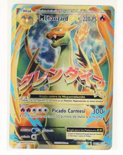 ~ESP~ SPANISH M Charizard EX Evolutions 101/108 Evoluciones Pokemon Card (G4) - Image 1