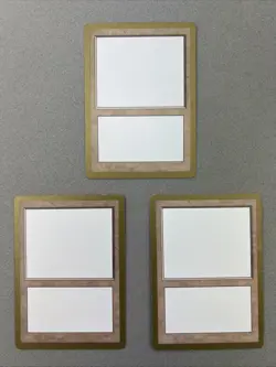 3x Blank MTG Cards 1999 World Championships Tokyo MP - Image 1