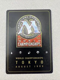 3x Blank MTG Cards 1999 World Championships Tokyo MP - Image 5