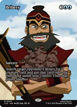 Bribery (Borderless) 10 Avatar: The Last Airbender: Eternal-Legal NM EN - Image 1