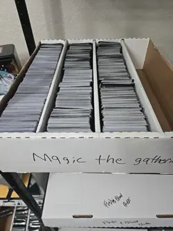 500 Magic The Gathering Lot Unsearched English + Holos And Rares - Image 1