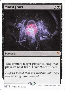 Worst Fears (White Border) 52 MB2 Mystery Booster 2 M Regular - Image 1