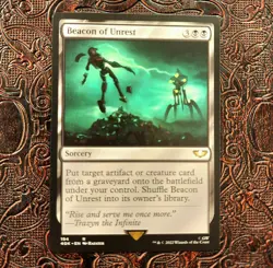 MTG | Beacon of Unrest (194) | Warhammer 40,000 | Regular Rare NM-M - Image 1