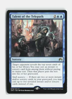 Talent of the Telepath 78 Magic Origins MTG NM - Image 1