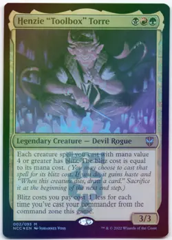 Henzie "Toolbox" Torre Foil M Commander: Streets of New Capenna 2 NM - Image 1
