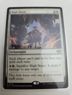 mtg, High Noon Outlaws of Thunder Junction Regular NM - Image 1