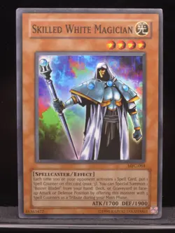 Yugioh Skilled White Magician MFC-064 Super Rare Original Print LP - Image 1