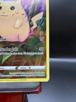 Pikachu 5/25 Holo Rare Full Art | Pokemon 25th Celebrations LP - Image 4