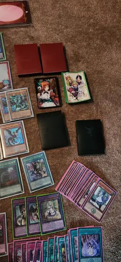 Yugioh Yu-Gi-OH! Complete Dragonmaid Deck Core & Deck With Bonus Accesories... - Image 4