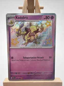 Kadabra - 149/091 - Shiny Rare - NM - Paldean Fates - Pokemon TCG - Image 1