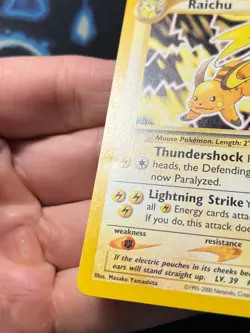 Raichu 21/64 Neo Revelation - rare - WOTC - Pokemon Card B LP - - Image 3