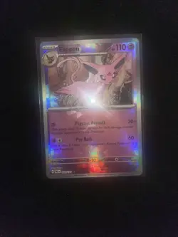 Pokemon /Espeon / Pokeball / PRE 033/131 / Prismatische Entwicklungen / ENG / NM - Image 1