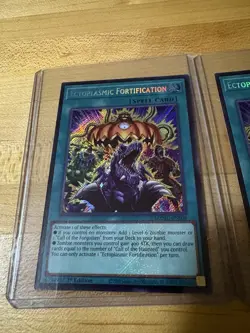 Konami Yu-Gi-Oh! Ectoplasmic Fortification MZMI-EN008 1st Ed Foil x3 - Image 2
