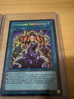 Konami Yu-Gi-Oh! Ectoplasmic Fortification MZMI-EN008 1st Ed Foil x3 - Image 4