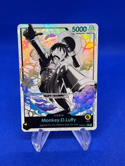 One Piece Starter Deck 29: Egghead Monkey D Luffy ST29-001 Parallel Alternate NM - Image 1