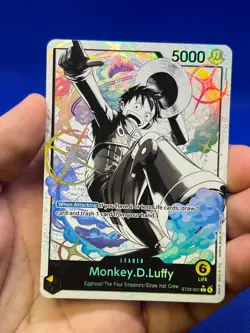 One Piece Starter Deck 29: Egghead Monkey D Luffy ST29-001 Parallel Alternate NM - Image 2