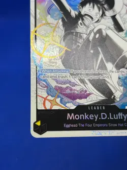 One Piece Starter Deck 29: Egghead Monkey D Luffy ST29-001 Parallel Alternate NM - Image 5
