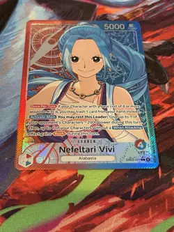 Bandai Nefeltari Vivi Extra Booster: One Piece Heroines EB03-001 Foil EN 5000 - Image 1