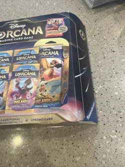Disney Lorcana Into the Inklands Starter Deck Box, Booster Packs, Promo Card - Image 3