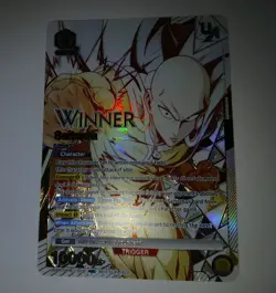 Union Arena One Punch Man Saitama WINNER Rare Battle UAPR/OPM-1-018 English - Image 3