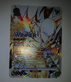 Union Arena One Punch Man Saitama WINNER Rare Battle UAPR/OPM-1-018 English - Image 4