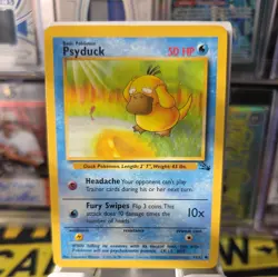 🔥❗Psyduck 53/62 Fossil Set Unlimited Pokemon Card WOTC ❗🔥 - Image 1