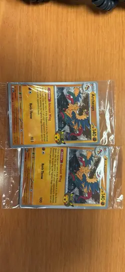Pokemon Fossil Museum Promo Cards - Image 1