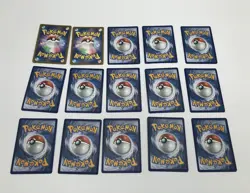 Pokemon TCG 15 Mix Card Lot Of GX, EX, V, V Star, Full Art, VMax + (2 Japanese) - Image 2