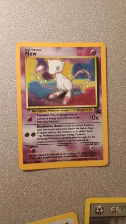 Mew #9 Holo Black Star Promo Pokemon TCG Card - Image 1