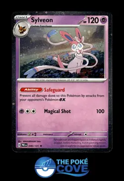 Sylveon 040/131 | Miscellaneous Cards & Products | Pokemon Rare Holo | NM - Image 1