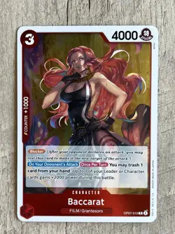 Baccarat OP07-010 One Piece FOIL Card - Image 1