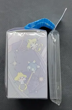 Pokemon Center TCG: Jirachi card sleeves & deckbox - Image 3