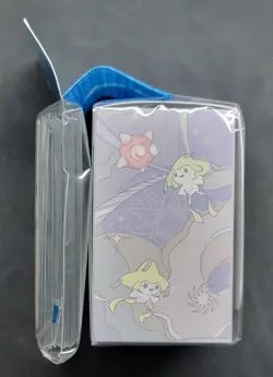 Pokemon Center TCG: Jirachi card sleeves & deckbox - Image 4