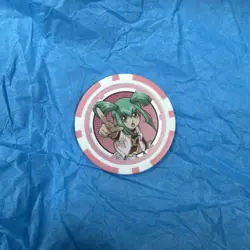 Yugioh 5D's Official Konami Duel Links Poker Chip Tournament Prize Coin (Luna) - Image 1