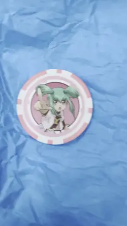 Yugioh 5D's Official Konami Duel Links Poker Chip Tournament Prize Coin (Luna) - Image 2