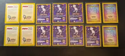 Lot of 14 vintage Pokemon card black Star promo inserts Catch Mew Ancient WOTC - Image 1