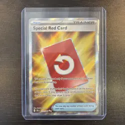 Special Red Card #113/086 - 2026 Pokemon Chaos Rising - Full Art - NM - Image 1