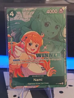 Nami (Winner Pack 2026 Vol. 2) P-102 One Piece Promotion Cards Foil - Image 1