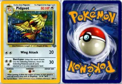 Vintage Pokemon Card - Pidgeot Jungle 8/64 1999 Rare Holo Unlimited HP - Image 3