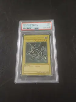 Yugioh Red Eyes Black Dragon 1st Edition PSA 9 SDJ-001 - Image 1
