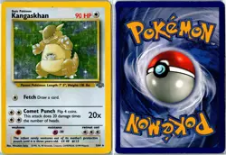 Vintage Pokemon Card - Kangaskhan Jungle 5/64 1999 Rare Holo Unlimited HP - Image 3