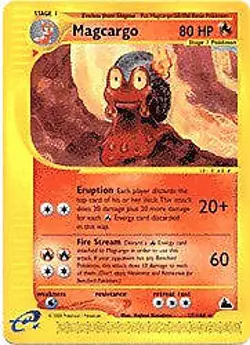 E Skyridge - Magcargo Pokemon Card 17/144 - Image 1