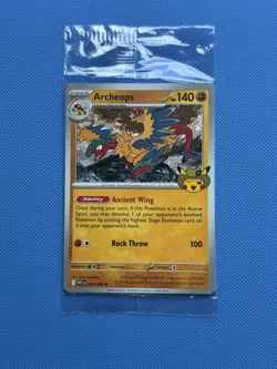 Pokemon Archeops Field Museum Exclusive Promo Card Sealed - In Hand! - Image 1