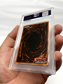Yugioh Flame Swordsman LOB-003 1st Edition PSA 10 GEM MINT (Wavy) - Image 4