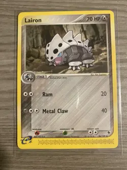 Lairon 36/109 - EX Ruby Sapphire Pokemon Card - Image 1