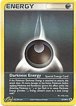 Pokemon EX Ruby & Sapphire 93/109 Darkness Energy Card - Image 1