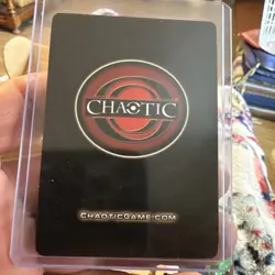 Chaotic Mugic card ULTRA RARE Purge Dirge low - Image 2